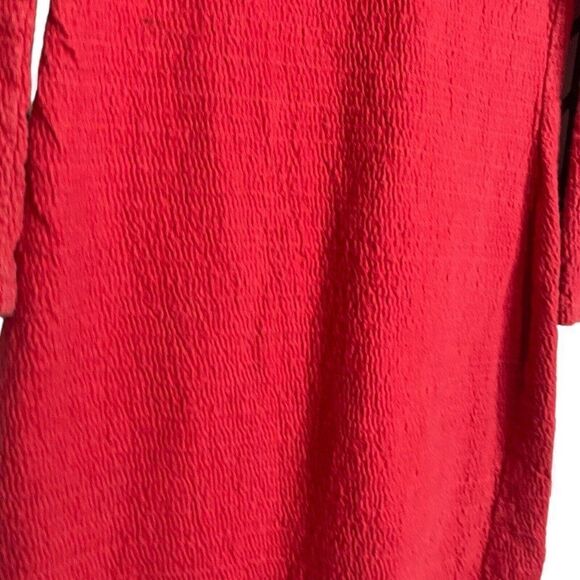 Contempo Casuals Mini Dress Women's Medium Red Off The Shoulder Vintage Bodycon - Picture 7 of 16